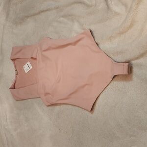 Free people baby pink body suit